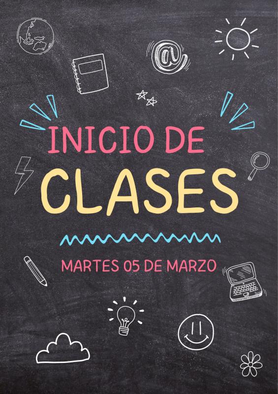 INICIO DE CLASES 