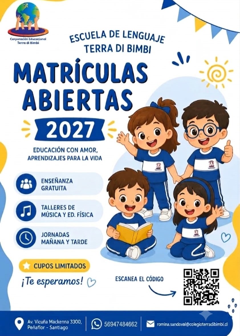 Admisión Escuela de Lenguaje 2027